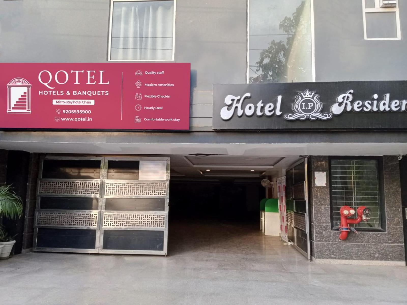 Qotel Hotel Ip Residency East Delhi Preet Vihar Ню Делхи Екстериор снимка